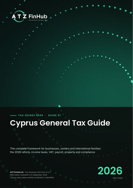 Cover of the Cyprus General Tax Guide